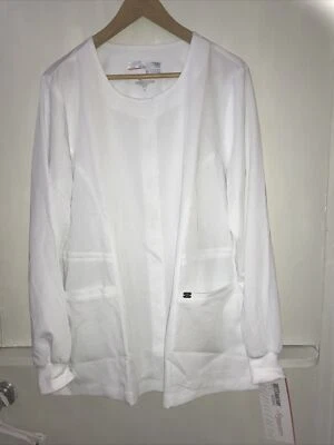 Grey's Anatomy подпись Snap спереди разминка женщин L супер-мягкий скраб куртка - Изображение 1 из 4