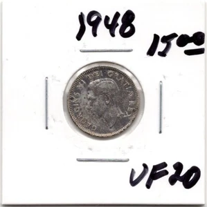1948 Canada 10 Cent Coin - VG - Picture 1 of 2