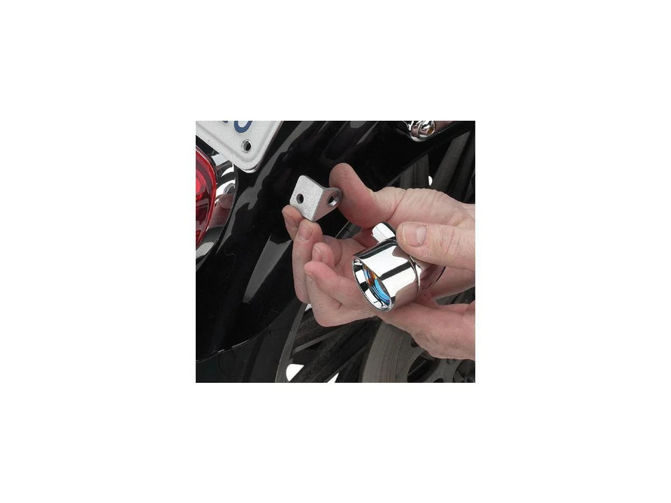 Cycle Visions Moto Motorcycle Motorbike Little Light Turn Signal Bracket Chrome - Image 1 of 1