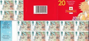 GB 1994 Yvert C 1784 £3,80 folleto 20x19p Navidad - Imagen 1 de 1