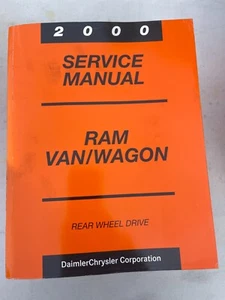 2000 Dodge Ram Van & Wagon Shop Service Repair Manuals Including Diagnostics - Bild 1 von 5
