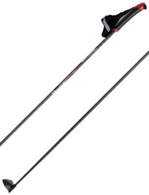 Komperdell Nord Carb Unisex Carbon Nordic Langlauf Stock Wintersport NEU schwarz