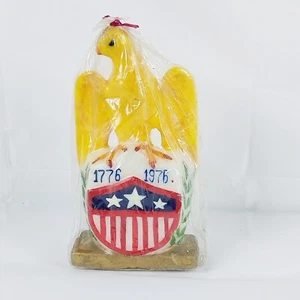 Vintage Bicentennial 1776-1976 Weißkopfseeadler Kerzenwachs Figur 70er Jahre (tt) - Bild 1 von 6