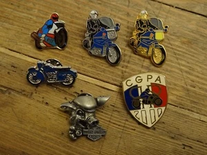 6 pin's moto gendarmerie .... Ballard Arthus Bertrand ..... - Imagen 1 de 2