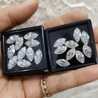 1.00 Ct Marquise Cut Excellent Loose Moissanite Lot DEF White Colorless VVS1