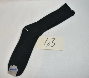 Calcetines Wrangler gris oscuro acrílico vintage para hombre - Imagen 1 de 4