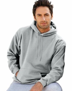 Hanes Adult Ultimate Cotton Pullover Hoodie Sweatshirt - Picture 1 of 17