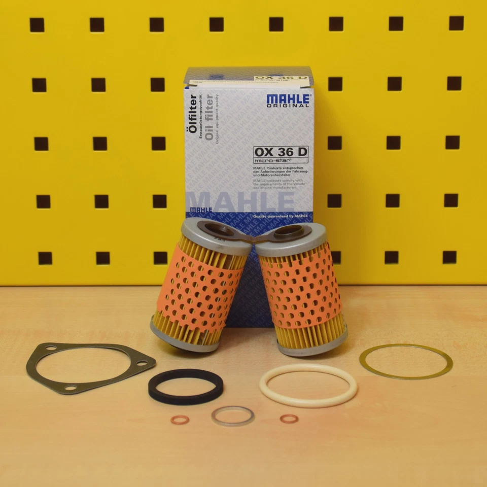 Mahle Filtro de Aceite Con Juntas para BMW R60 R50 R45 Modelos Radiador OX36D - Imagen 1 de 1