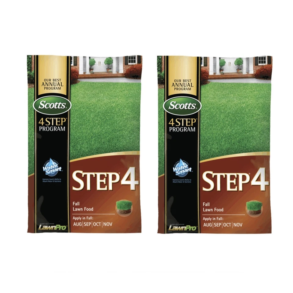 Scotts 23622 Step 4 Lawn Fertilizer 5000 Sqft Coverage