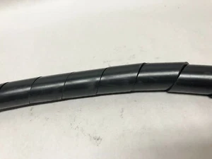Panduit T100-F-C0 Spiral Wrap 1" Poly Weather Resistant black Per Foot  #9987 - Picture 1 of 3