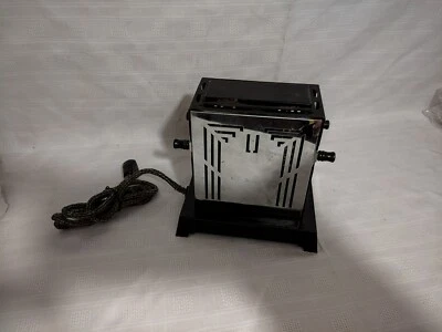 Vintage Sterling  Collectible Working Electric Toaster - Image 1 of 4