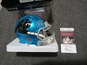 Greg Olsen Signed Mini Helmet Jsa Carolina panthers - Picture 1 of 1