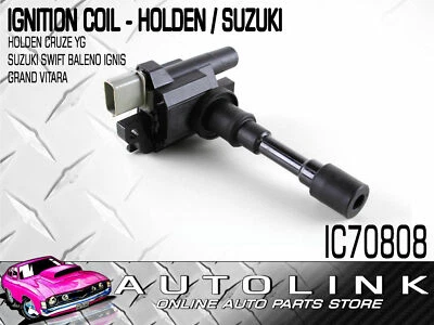 IGNITION COIL FOR SUZUKI SWIFT SX4 BALENO IGNIS (CHECK APPLICATION BELOW) x1 - Image 1 of 4