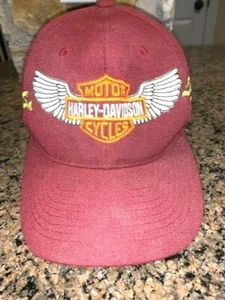 Harley Davidson Cap Baseball Hat Rare Vintage Cabo San Lucas Strap Adjustable - Imagen 1 de 4