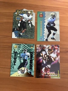 1995 Signature Rookies #R9 Michael Westbrook Franchise Rookies Assets Gold NFL - Picture 1 of 5