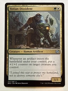 MTG The Brothers' War Yotian Dissident 227/287 NM - Picture 1 of 2