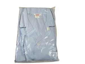 Vintage P.J. Ritter hellblau Herren Pyjama Set - X Large Knopfleiste - Bild 1 von 3