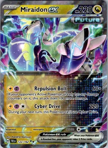 Miraidon ex 122/162 SV05: Temporal Forces Double Rare - NM - Picture 1 of 2