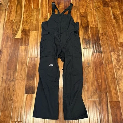 Pantalones de nieve The North Face para hombre grandes negros con tirantes Dryvent esquí snowboard Foto 1 de 4