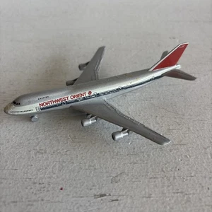 Vintage Schabak Northwest Orient Boeing 747 #901 Metal Airplane Germany - Picture 1 of 12