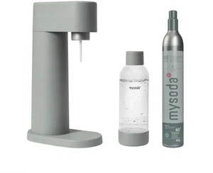 Mysoda Woody Wassersprudler aus Holzkomposit mit 1L Flasche, CO2-Zylinder - Bild 1 von 2