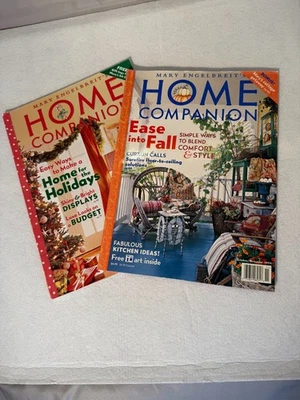 Mary Engelbreit Home Companion Magazine 2 Issues 2004 Lot of 2 - Image 1 of 2
