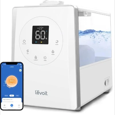 LEVOIT LV600S Smart Hybrid Ultrasonic Warm and Cool Mist Humidifier - Image 1 of 4