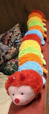 Mega Plüschtier Raupe riesiger Kuschelfreund 150 cm Netto Plüsch Sofa Blickfang - Bild 1 von 4