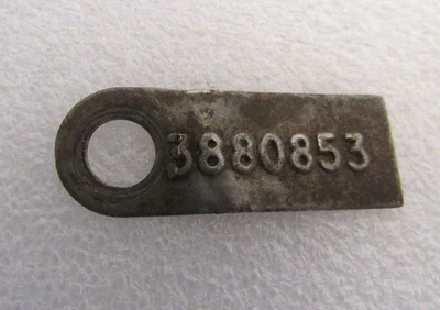 Original 1965-67 Chevy Corvette Camaro Chevelle SS Muncie 4Sp M21 Tag GM 3880853 - Image 1 of 4