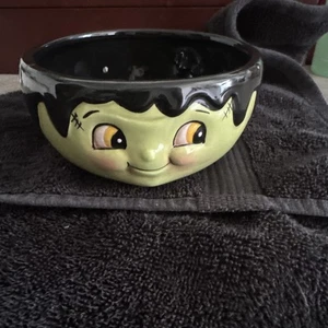 Johanna Parker Frankenstein Halloween Bowl Frankie 2023 New - Bild 1 von 7