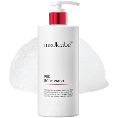 Medicube Red Acne Body Wash 14.52 Fl.oz Low pH and Hydrating USA Free Ship - Image 1 of 4