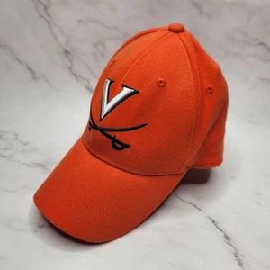 Top of the World Virginia Cavaliers Naranja Gorra de Béisbol Gorra Ajustada Adulto S/M - Imagen 1 de 7
