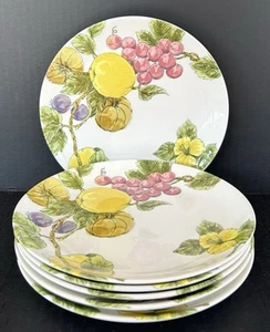 Mid Century Noritake Harvest Time 8782 Salatteller 8 1/4" 6er Set Japan - Bild 1 von 6