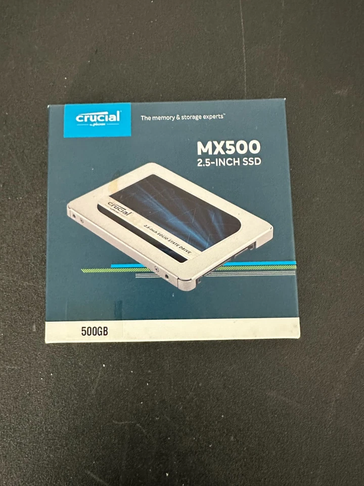 Crucial MX500 500Go 3D NAND SATA 2,5 pouces SSD interne CT500MX500SSD1 - Photo 1/1