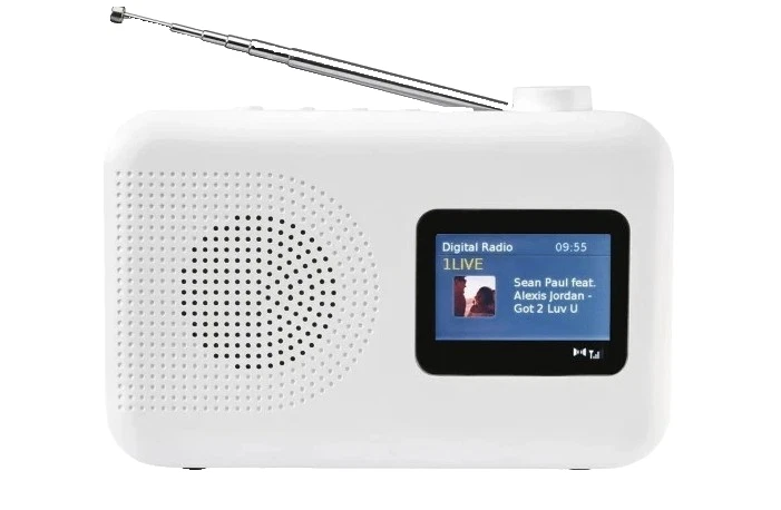 SILVERCREST SDABC 1 A2 DAB+ Radio, weiss, NEU - Bild 1 von 1