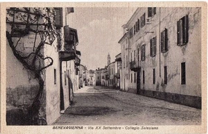 2552 CUNEO BENEVAGIENNA VIA XX SETTEMBRE COLLEGIO SALESIANO - Picture 1 of 1