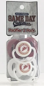 Iowa State Cyclones Baby Pacifier Two Pack Toddler Licensed Basketball BPA Free - Picture 1 of 3