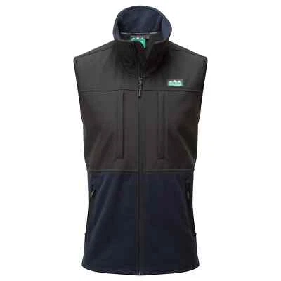 Ridgeline Men's Hybrid Fleece Vest Waistcoat - Navy