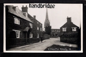 Middleton Cheney, Village View - north west Brackley - real photographic p/card - Picture 1 of 1