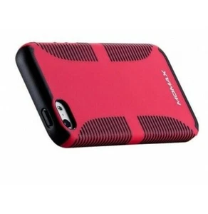 MOMAX - 2 In 1 Interchangeable Back Case For iPhone 5 5S SE Red And Black + - Picture 1 of 2