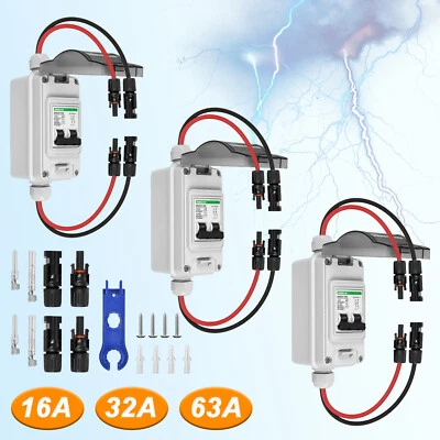 DC disconnector solar PV circuit breaker circuit breaker 2 pole 1000V DHL - Image 1 of 4