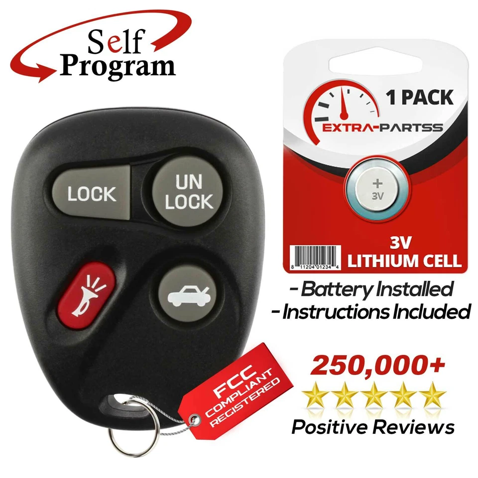 For 1996 1997 1998 1999 Buick Lesabre Remote Keyless Entry Key Fob - Image 1 of 4