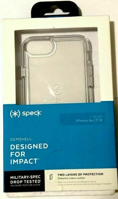 Speck GemShell Smartphone Case for Apple iPhone 6/6s/7/8 - Clear