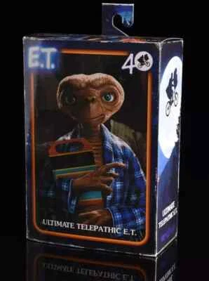 NECA E.T. 40th Anniversary ET Ultimate Telepathic Actionfigur - Neu & Sealed
