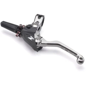 Zeta Complete pivot clutch lever perch set 4 finger Ti-colour / red - Picture 1 of 2