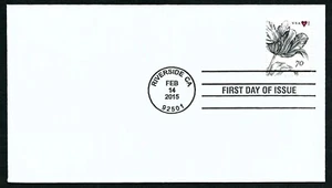 USA, SCOTT # 4959, BLANK READY FOR CACHET FDC COVER OF 2015 ROSE, FLOWER - Picture 1 of 1