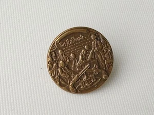 vintage NRA we the people bronze pin 0.75 inch - Picture 1 of 2