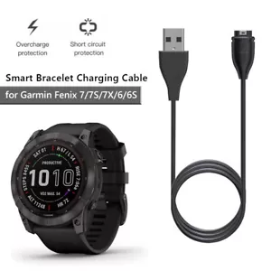 1m/17cm Charger Cord Accessories Micro USB Type-C for Garmin Fenix 7/7S/7X/6/6S - Zdjęcie 1 z 29