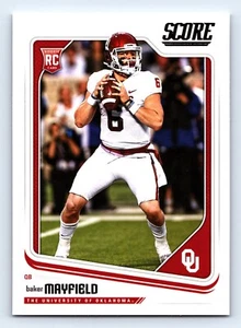 Baker Mayfield Oklahoma Sooners 2018 Score RC Rookie Card Football #351 - Picture 1 of 2