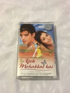 Yeh Mohabbat Hai Used Bollywood cassette Tape - Picture 1 of 5